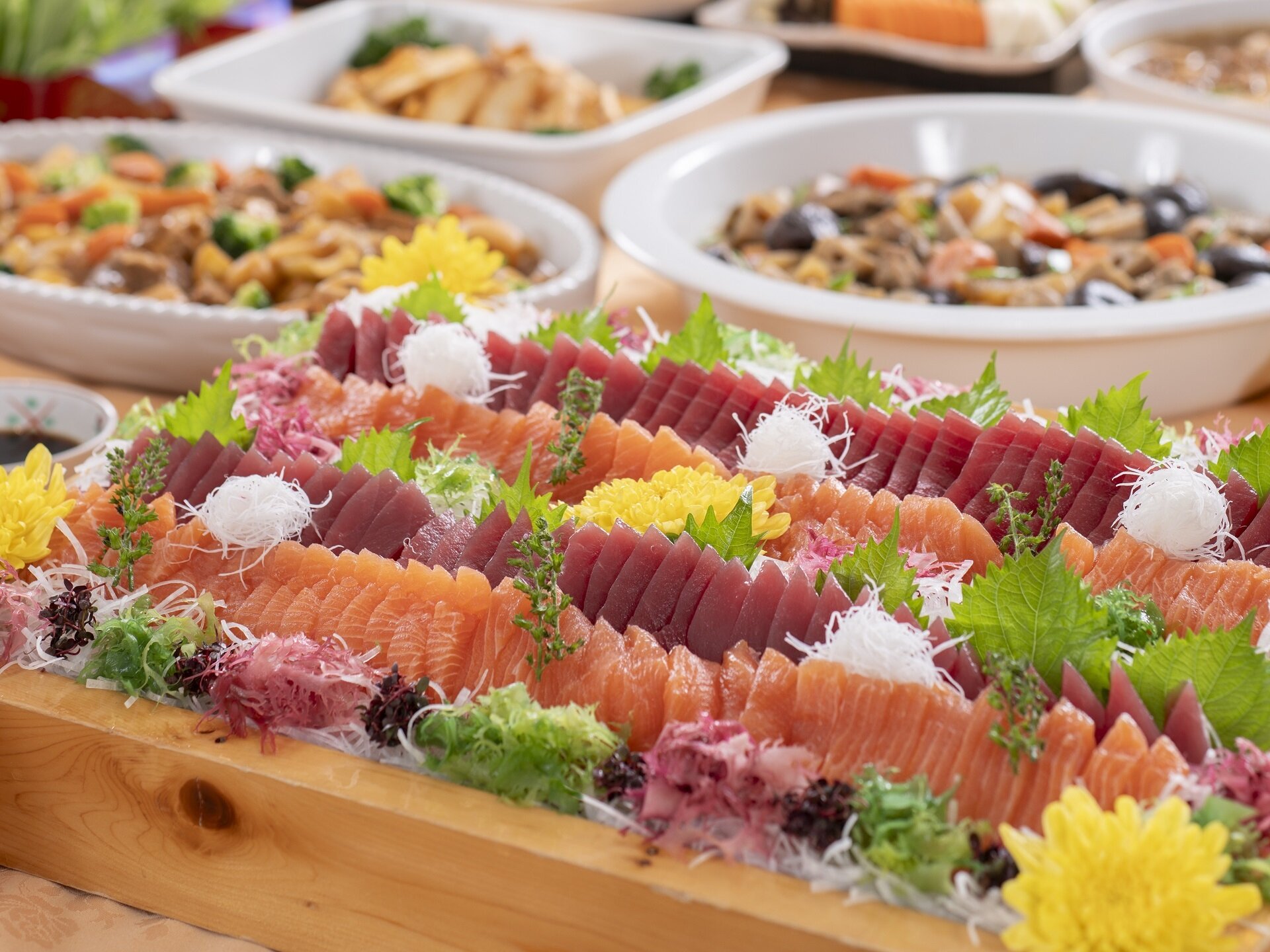 お刺身食べ放題