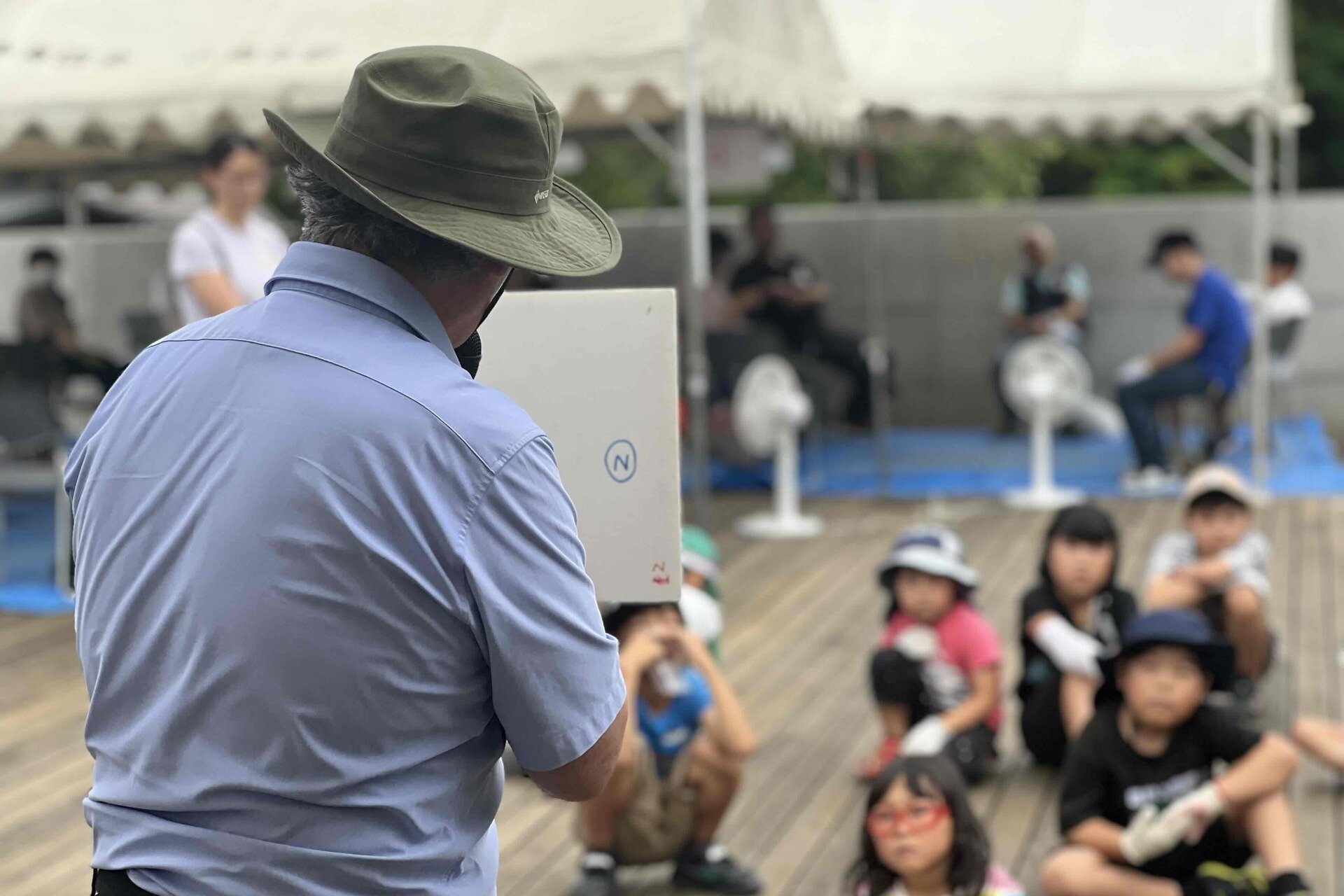 化石発掘体験