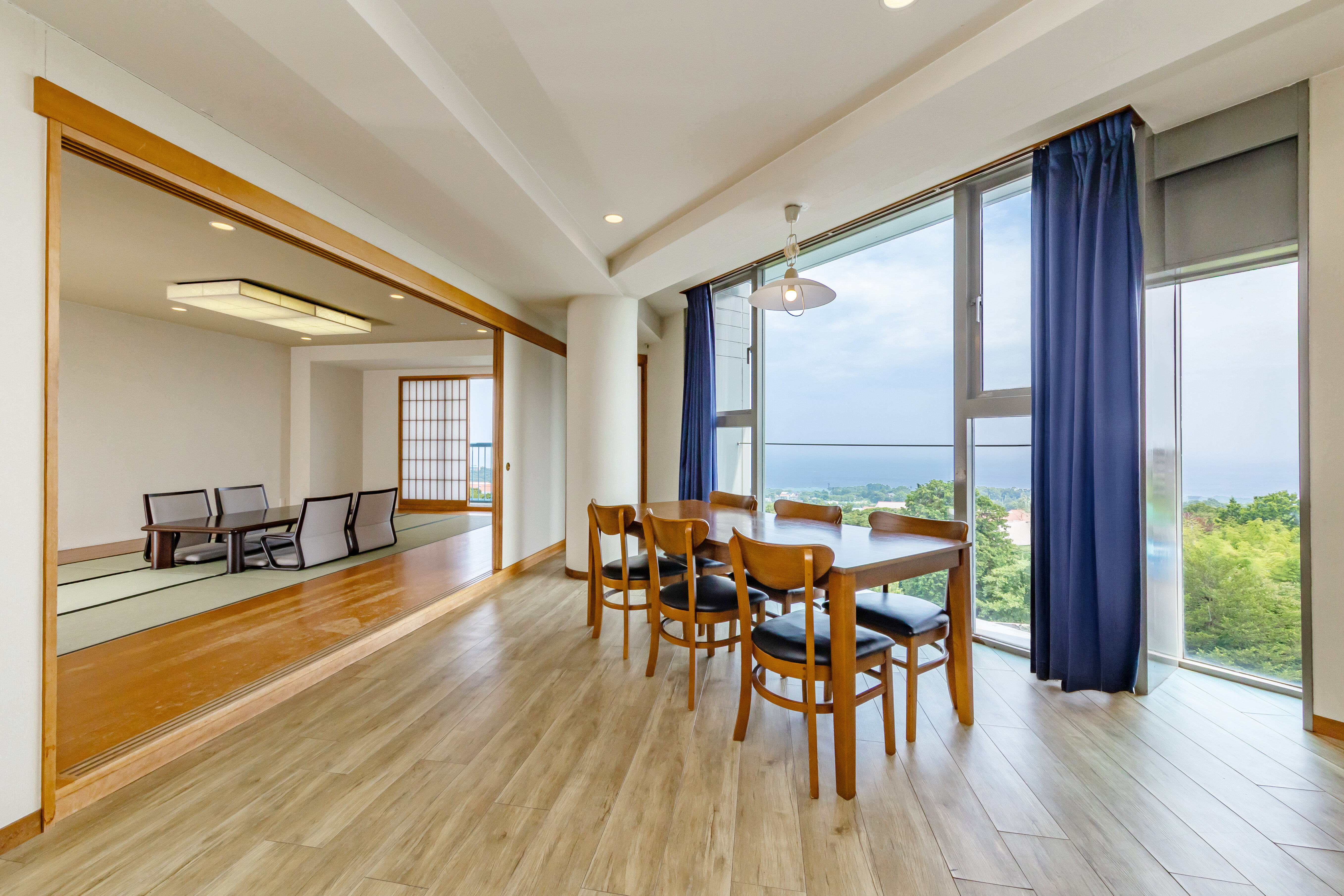 【最上階オーシャンビュー】デラックス和洋室