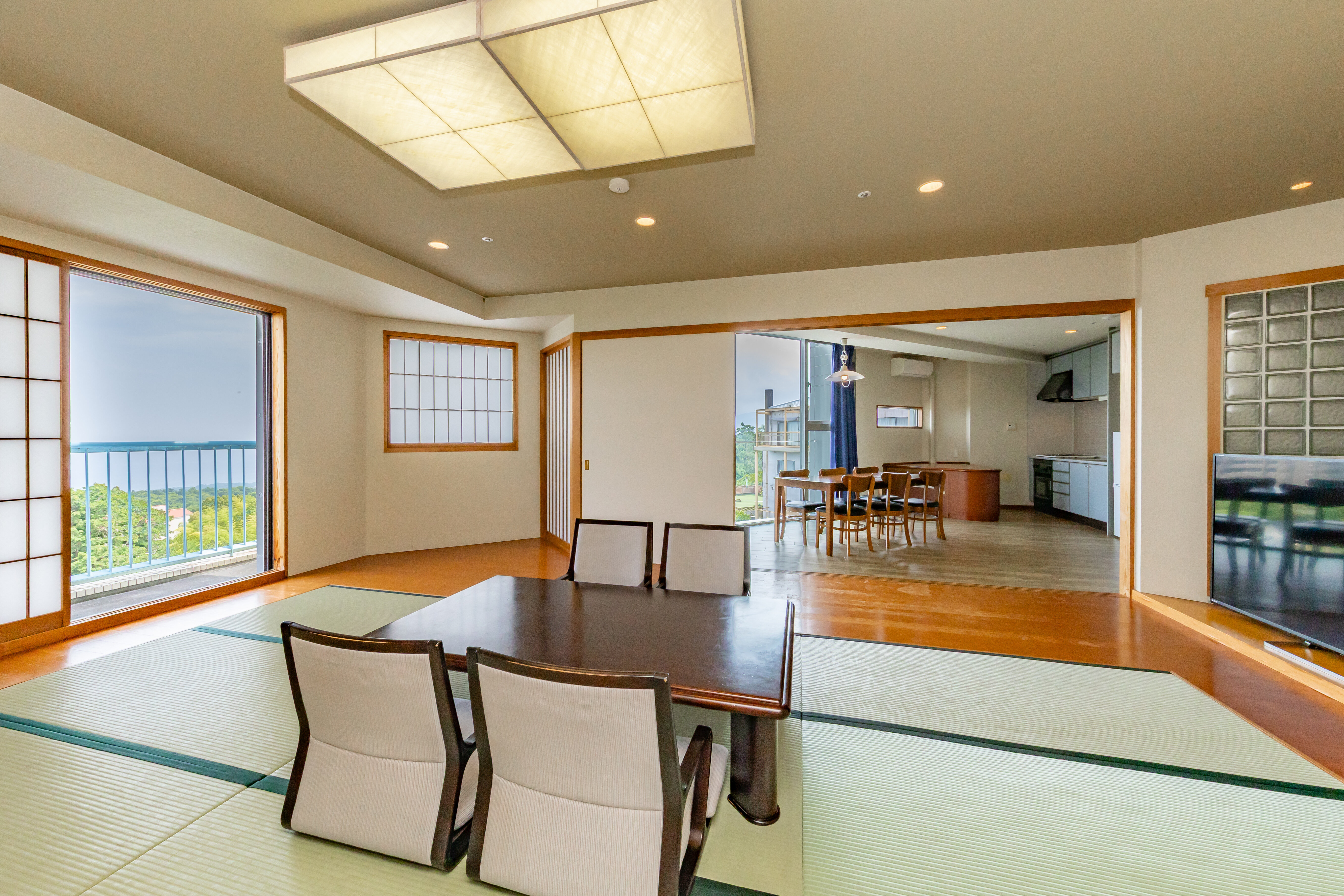 【最上階オーシャンビュー】デラックス和洋室