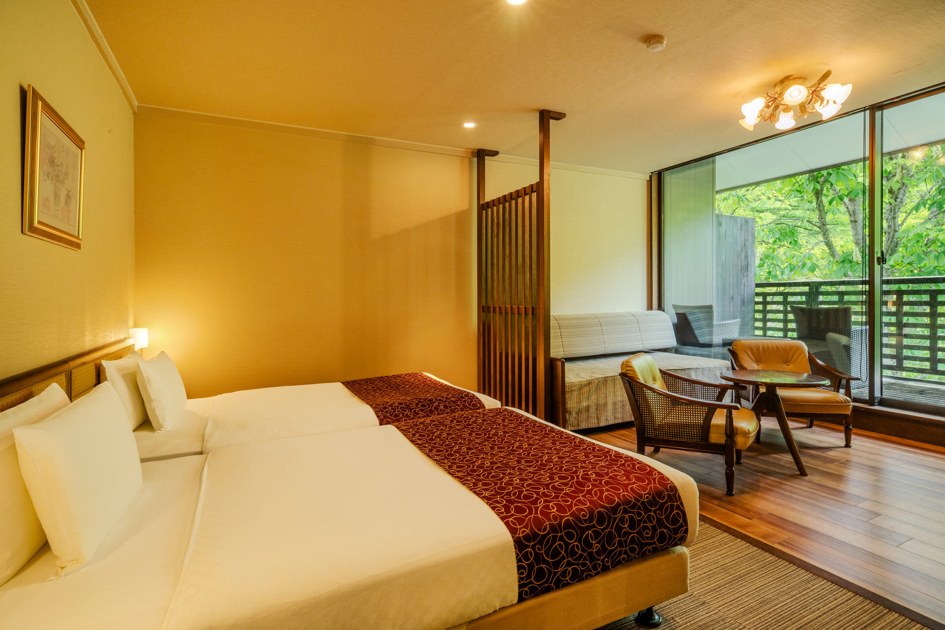 【テラス付】デラックスツイン