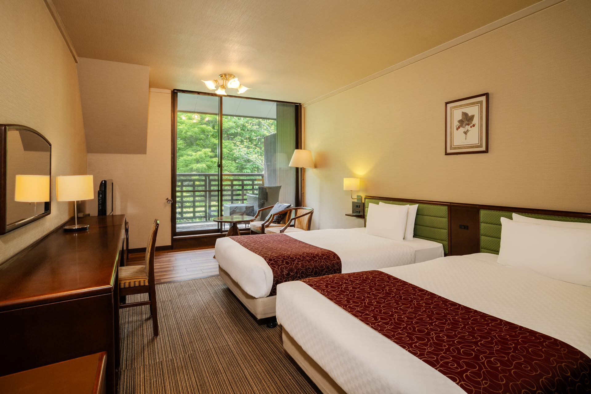 【テラス付】スタンダードツイン