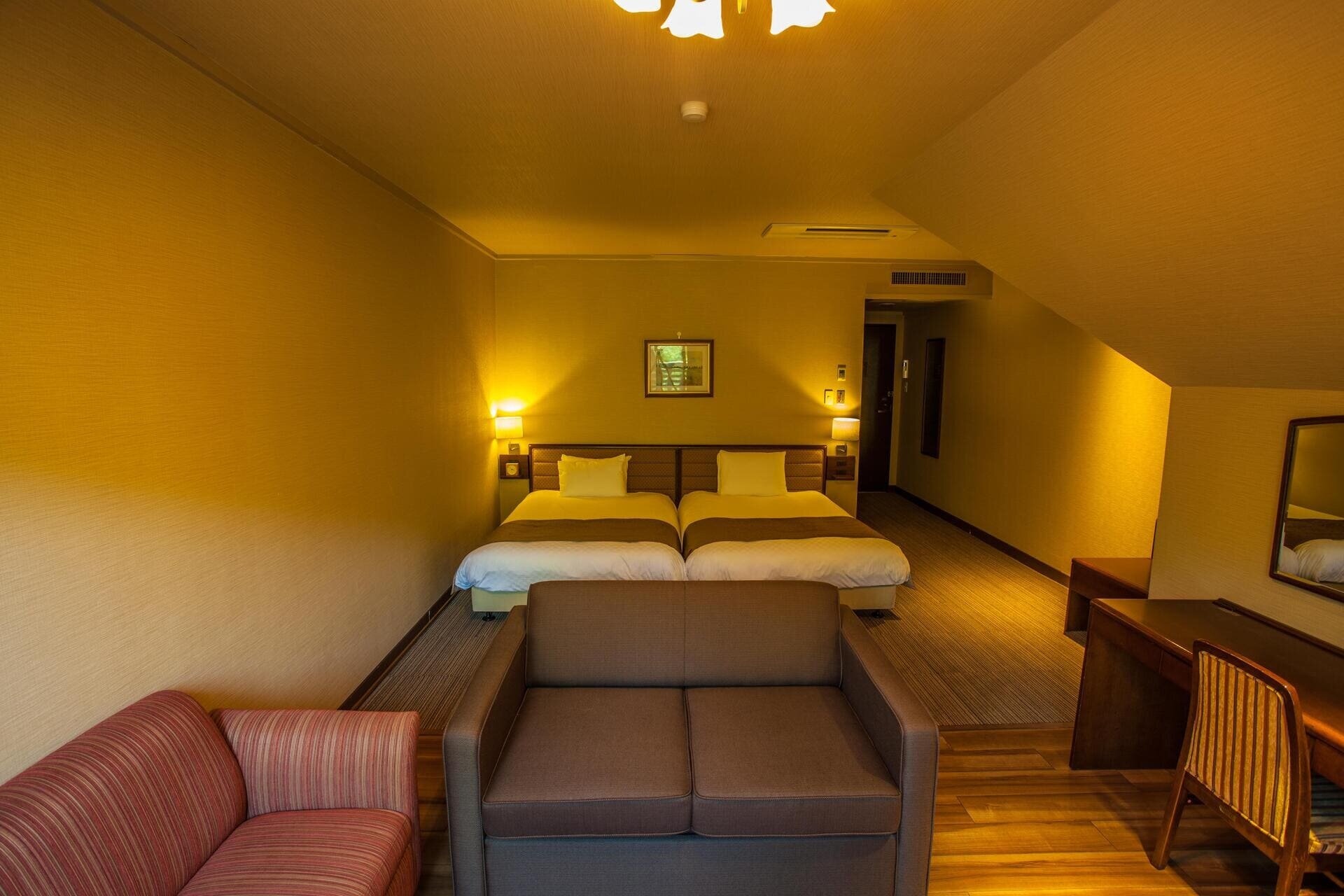 【テラス付】デラックスツイン