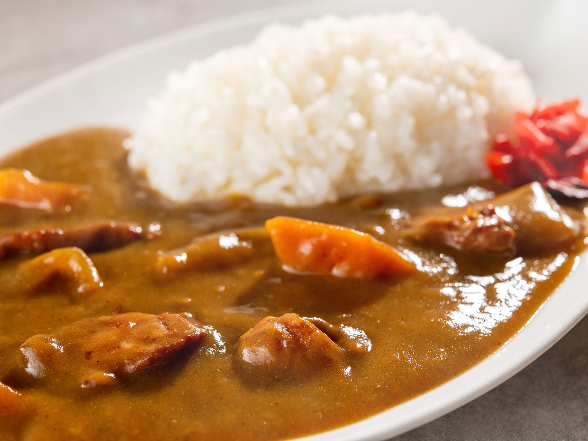 朝食飛騨牛カレー