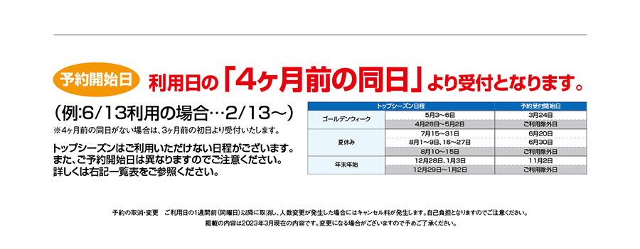 予約開始日